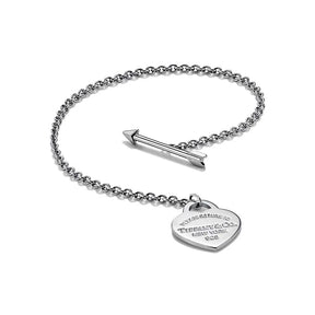 Pulseira Lovestruck com Coração em Prata 925